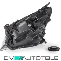 Opel (Vauxhall) Astra H headlights right black 04/10 H7/H1 +
