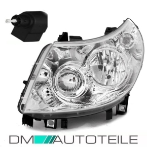 Fiat Ducato headlights left 06-10 H1/H7 + Boxer&Jumper incl. Actuator