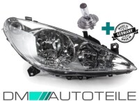 Set Peugeot 307 Headlamp Right Bj 01-05  gallery