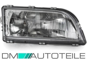 Set Volvo V40 S40 headlights left & right H4 96-00 + 2x H4 bulbs