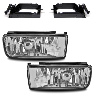 Nebelscheinwerfer SET für BMW 3er E36 auch für M-Paket / M3 in Klarglas / Chrom