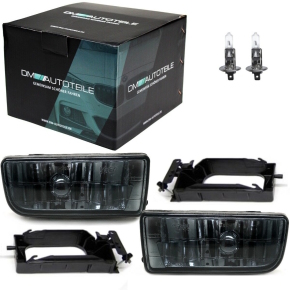 Nebelscheinwerfer Schwarz für BMW 3er E36 LimoTouring Coupe Cabrio Set auch M3 M