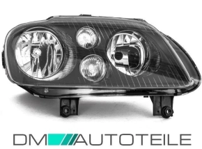 VW Touran 03-06 & Caddy 04-10 Headlight Right Black...