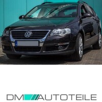 VW PASSAT 3C Headlight Right Clear Chrome  05-10 H7/H7+ Moto