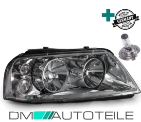 Set VW Sharan Seat Alhambra Headlight Right Chrome Year...