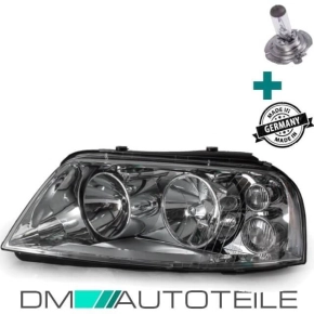 Set VW Sharan Seat Alhambra headlights left chrome 00-10...