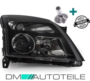 Opel Vectra C Signum Clear Glas Headlight Right Black...