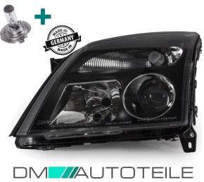 Opel Vectra C Signum Clear Glas Headlight Left Black...