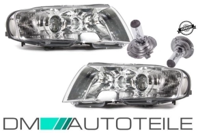 Set Skoda Superb (3U) headlights left + right H7/H3/H3...