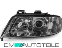 Audi A6 4B headlights left 97-01 H7/H1 c gallery