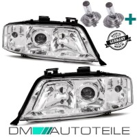 Set Audi A6 4B headlights left&right gallery