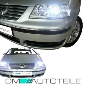 Set VW Sharan Seat Alhambra headlights left & right chrome 00-10 H7/H1 + actuators