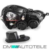 Scheinwerfer Rechts inklusive LWR Motor H7/H1 passt für