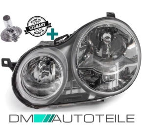 Set VW POLO 9N Headlight Left Clear Glas Year 01-05 inkl....