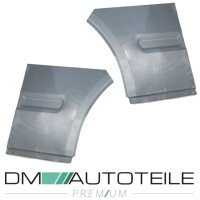 Reparaturblech Kotflügel vorne SET verzinkt passt f&uum