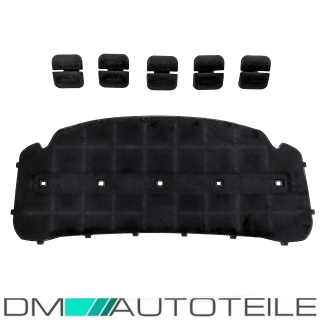 Dämmatte Motorhaube Motorraumdämmung passt für VW Caddy 03-10 Touran 1T ab 03-06