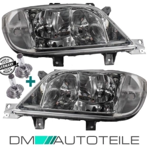 Set Mercedes Sprinter Facelift clear glass headlights...