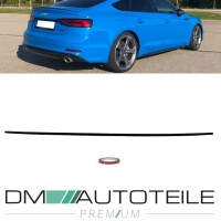 Sport Rear Trunk Lip Roof Spoiler Carbon gloss+ 3M fits on A
