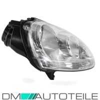 Set VW Golf 5 03-08 Jetta headlights Set H7/H7 chrome OEM + 