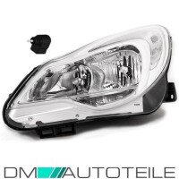 Opel (Vauxhall) Corsa D headlights left  gallery