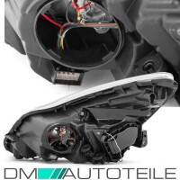 Opel Corsa D Scheinwerfer links Klarglas 11-14 Facelift + Ta