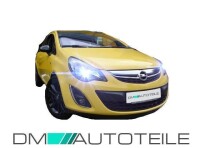 Opel Corsa D Scheinwerfer links Klarglas 11-14 Facelift + Ta