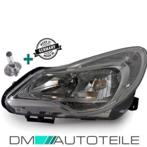 Set Opel Corsa D Scheinwerfer links Klarglas 11-14...