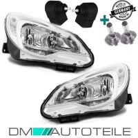 Set Opel (Vauxhall) Corsa D headlights l gallery