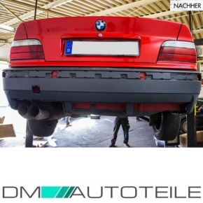 Heckstoßstange für BMW 3er E36 Coupe Cabrio Limousine Touring M3 M Paket+ ABE