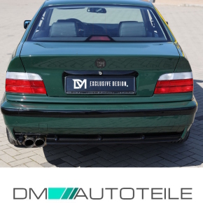 Heckstoßstange für BMW 3er E36 Coupe Cabrio Limousine Touring M3 M Paket+ ABE