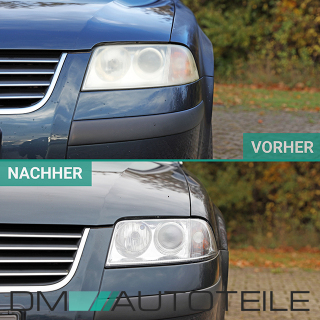 2x ORIGINAL HELLA für VW Passat 3BG 3B3 Bi Xenon Scheinwerfer SET D2S 00-05