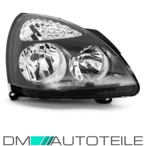 Renault Clio II headlights right black 01-05 H7/H1 VR6 Design