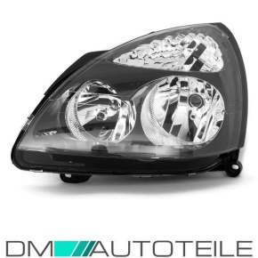 Renault Clio II headlights left black 01-05 H7/H1 VR6 Design