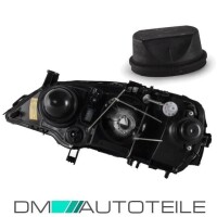 Set Opel Astra G Xenon Scheinwerfer RE+LI Schwarz D2S/H7 Bj 