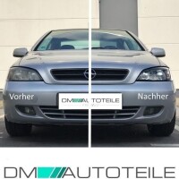 Set Opel Astra G Xenon Scheinwerfer RE+LI Schwarz D2S/H7 Bj 