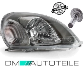 Set Toyota Yaris Headlight H4 Right 99-02 + Motor + 1x H4...