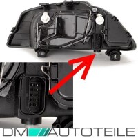 Set Seat Ibiza 6L headlights right black 02-08 for headlamp 