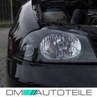 Set Seat Ibiza 6L headlights right black 02-08 for headlamp 
