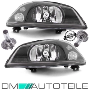 Set Seat Ibiza 6L Cordoba Scheinwerfer RE+LI Schwarz Bj...