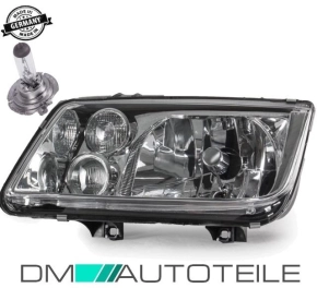 Set VW Bora Headlight Left 98-05 +Fog Light H4/H3 +1x H4...