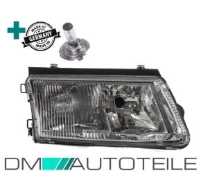 Set VW Passat 3B Headlight Right 97-00  H7/H4  + Fog...