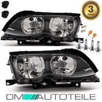 Set BMW E46 Headlamps Saloon Estate H7/H gallery