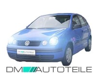 Set VW Polo 9N Headlamps Set RH+LH 01-05 + Motor + Bulbs Ful