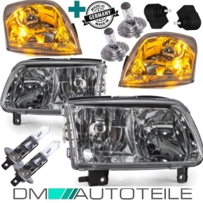 Set VW Polo 6N2 headlights left + right 99-01 H7/H1 for...