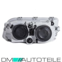 Set Volvo V40 S40 left headlight black Facelift 00-04 H7/H7 