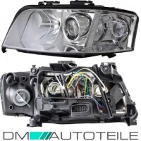 Set Audi A6 4B C5 Facelift headlights left right 01-05 H7/H7
