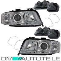 Set Audi A6 4B C5 Facelift headlights le gallery