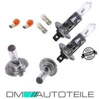 Scheinwerfer Rechts Links 97-06 Klarglas H7 Birnen passt f&u