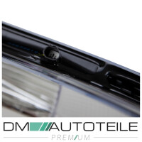 Set Saloon/Estate Front Headlight glass Cover + LED indicato