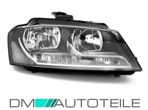 Set Audi A3 8P 8PA headlights right clear glass Facelift...